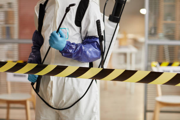 Professional Biohazard technician working in Central City, IL
